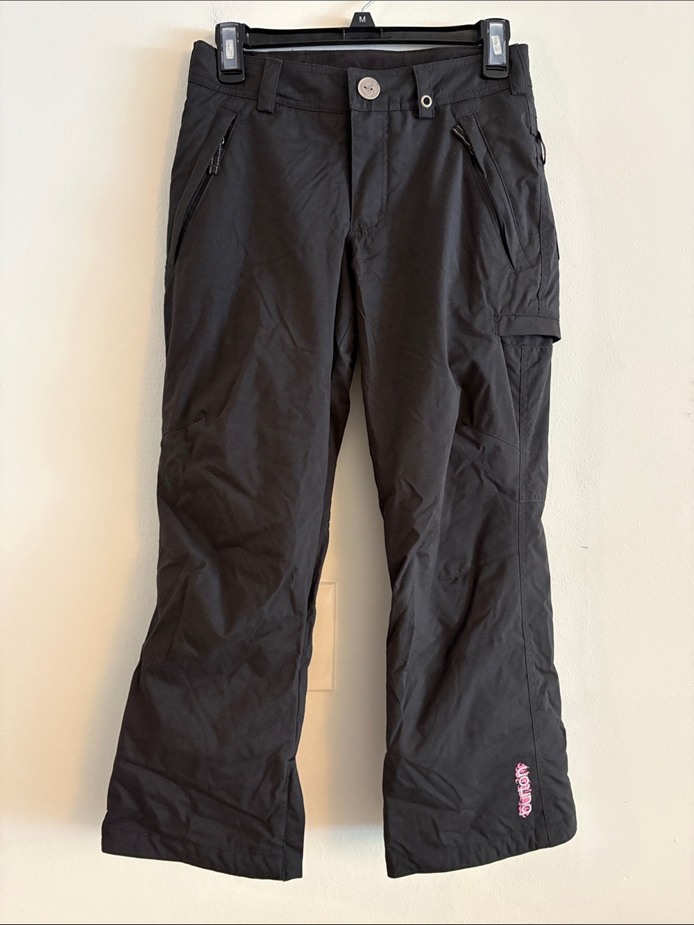 Burton Dryride Black Ski Pants Size Large 10-12